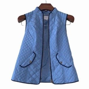 Charter Club Azure Quilted Vest NWT XS